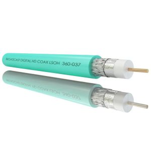 HD/SD low loss extended distance coax